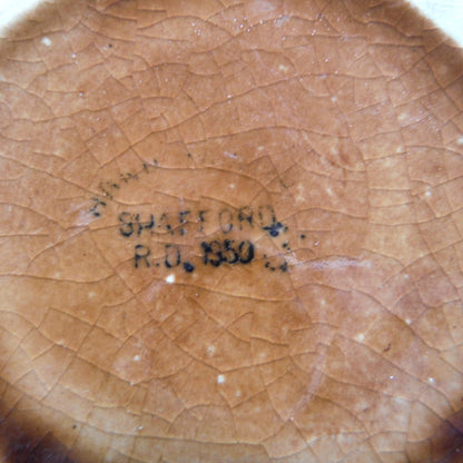 Mid-Century Ceramic Hand-Made Vintage CANADA COFFEE MUG WITH BEAVER HANDLE, by Shafford of England