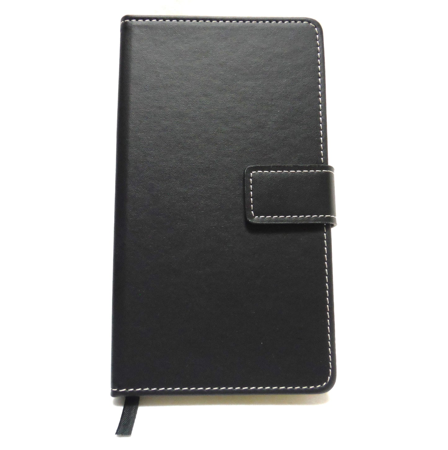 2021 EIGHTEEN MONTH AGENDA PLANNER (Weekly and Monthly) Brand New Black Leather-Like w/ Magnetic Clasp by Northvale Publishing