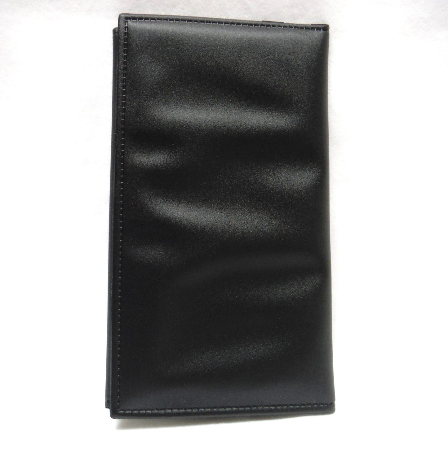 1970's Tri-Fold Black Vinyl Automotive Pocket Calendar: 'GM PARTS MANAGERS ARE TOPS IN THE VANCOUVER ZONE'