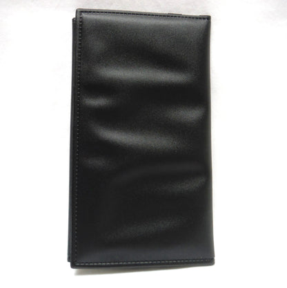 1970's Tri-Fold Black Vinyl Automotive Pocket Calendar: 'GM PARTS MANAGERS ARE TOPS IN THE VANCOUVER ZONE'