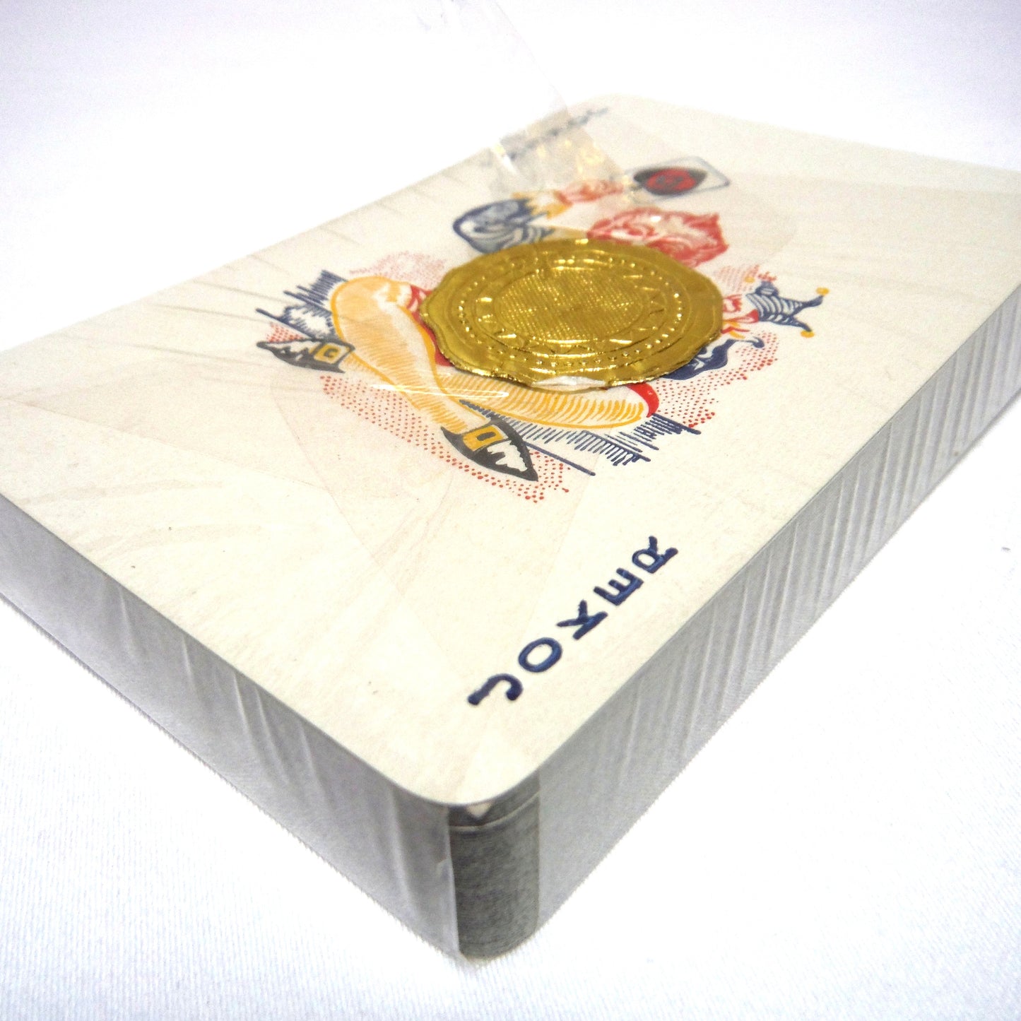 ANTIQUE DECK OF CARDS by Thomas de la Rue Company in Original Double Slipcase: P&O British Freight and Cruise Line!