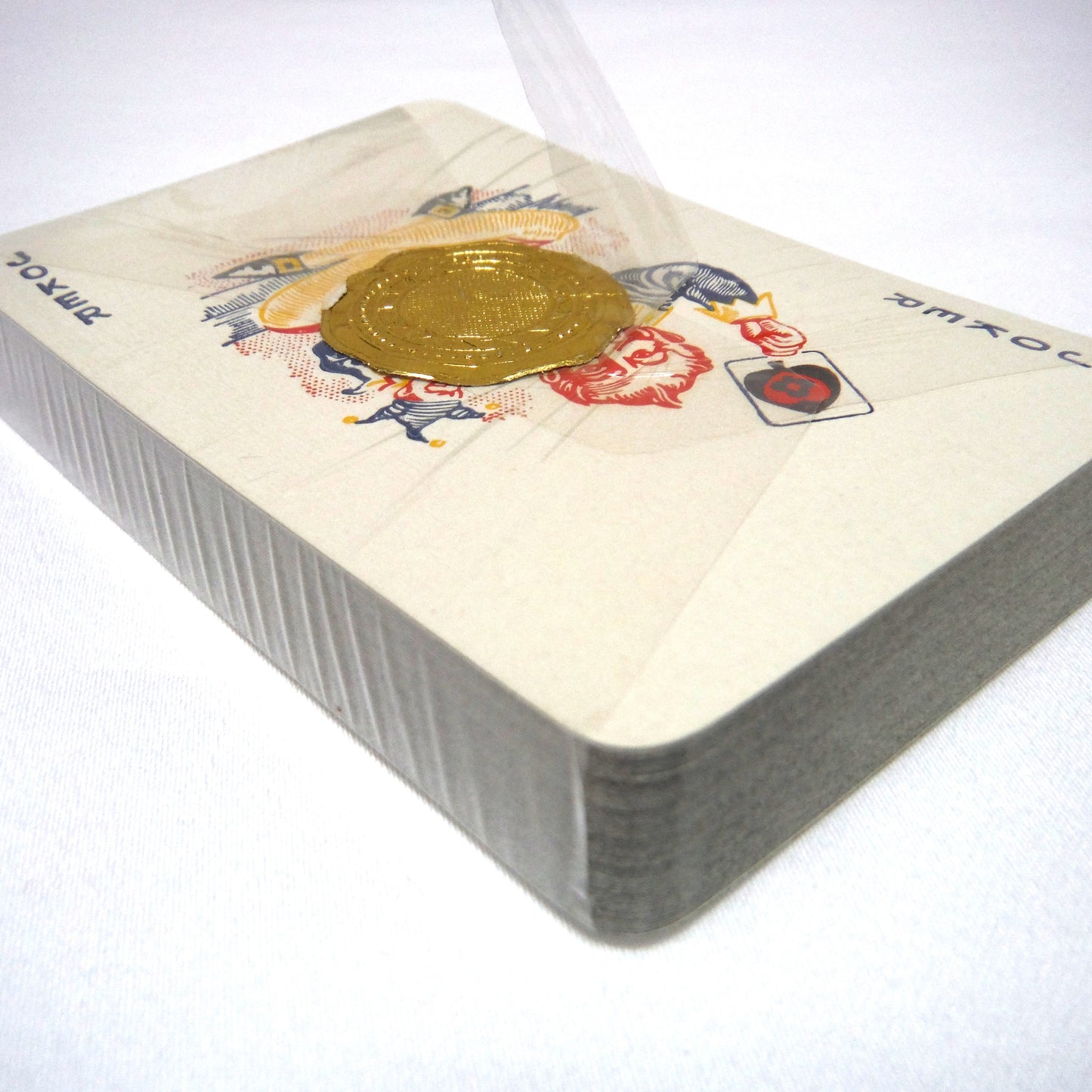 ANTIQUE DECK OF CARDS by Thomas de la Rue Company in Original Double Slipcase: P&O British Freight and Cruise Line!