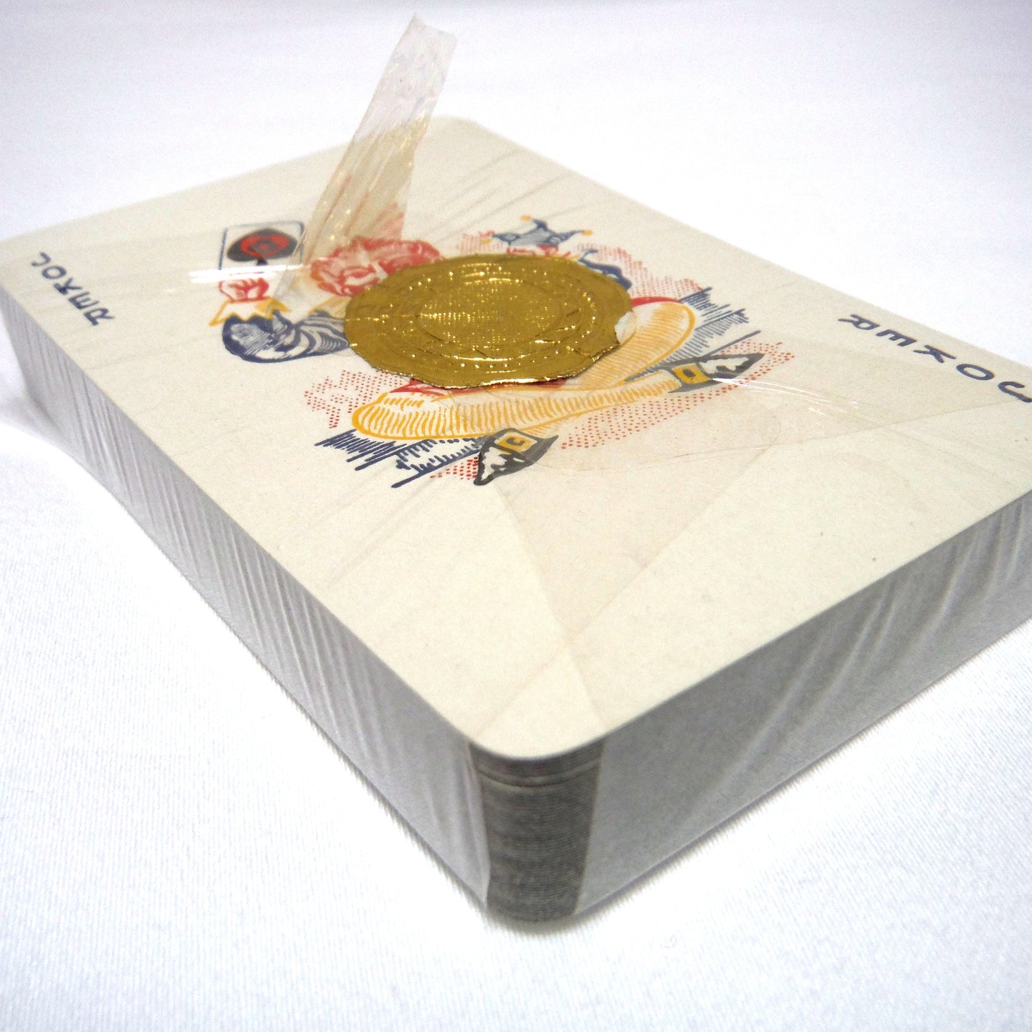ANTIQUE DECK OF CARDS by Thomas de la Rue Company in Original Double Slipcase: P&O British Freight and Cruise Line!