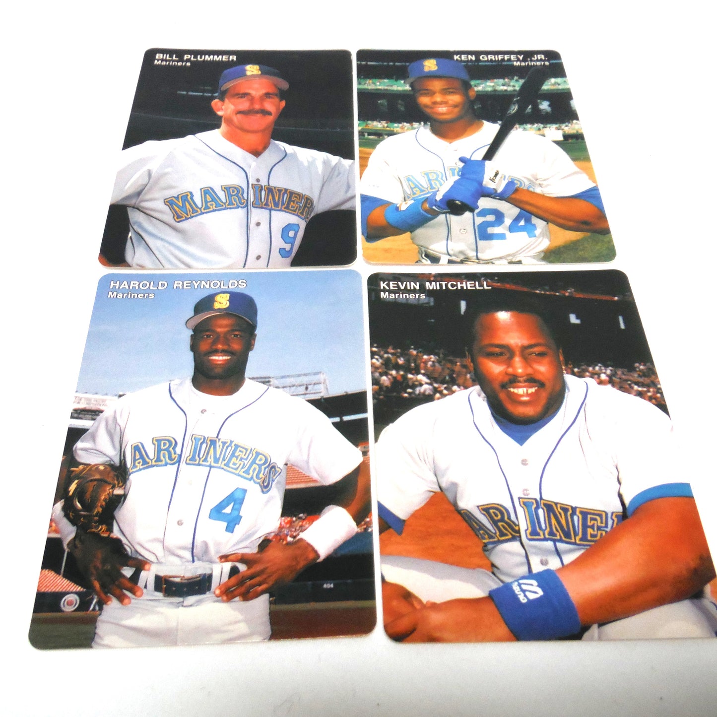 1992 Baseball Trading Card Team Set by Mother's Cookies: SEATTLE MARINERS BASEBALL CLUB (Set of 22/28)