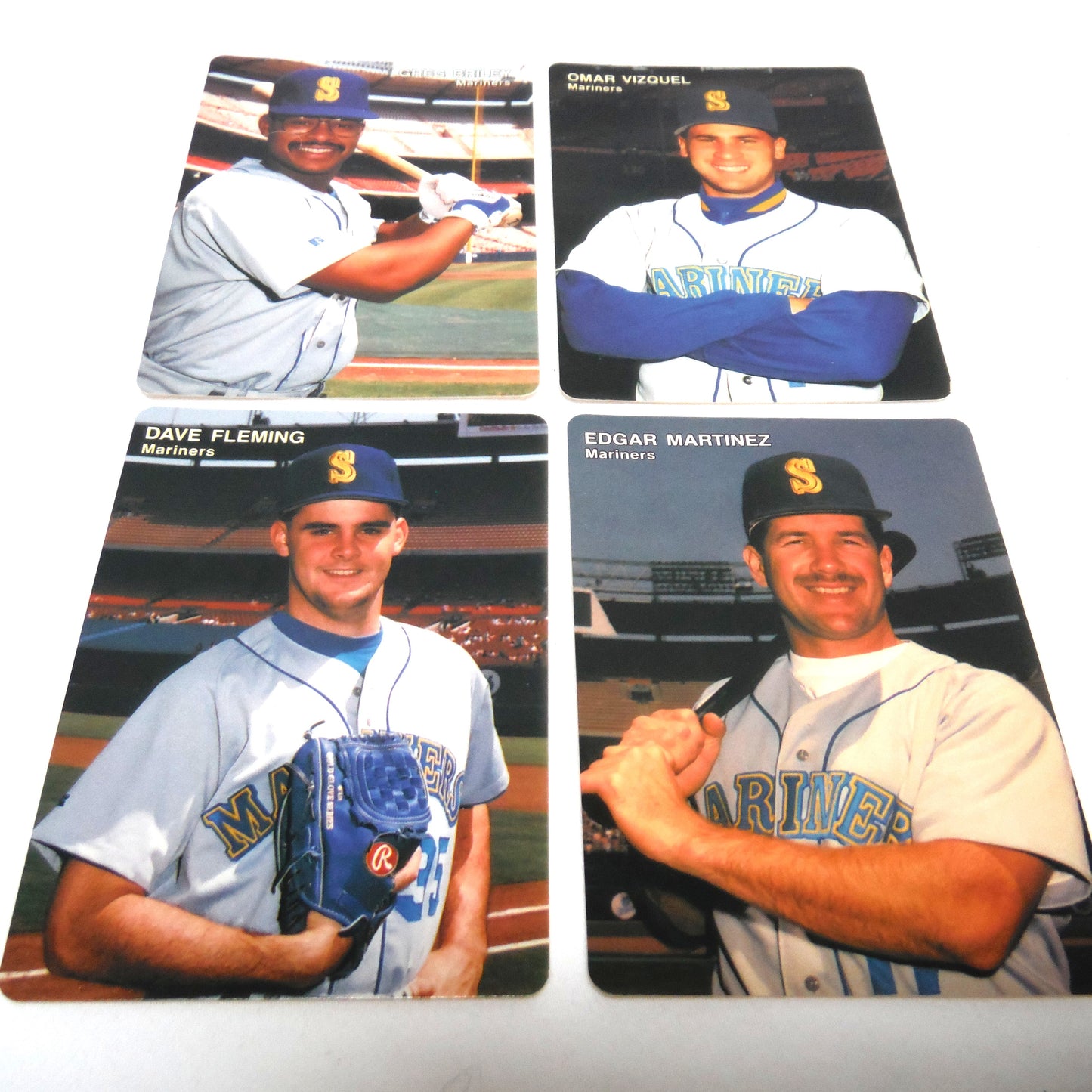 1992 Baseball Trading Card Team Set by Mother's Cookies: SEATTLE MARINERS BASEBALL CLUB (Set of 22/28)