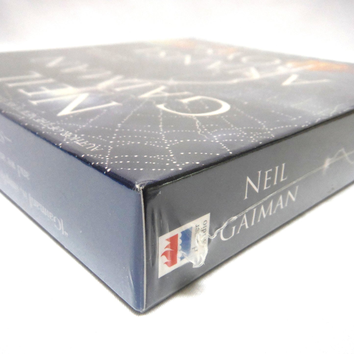 ANANSI BOYS, SET of 8 Compact Disks by Harper Audio: A Novel by Neil Gaiman, Audiobook performed  by Lenny Henry in 2005