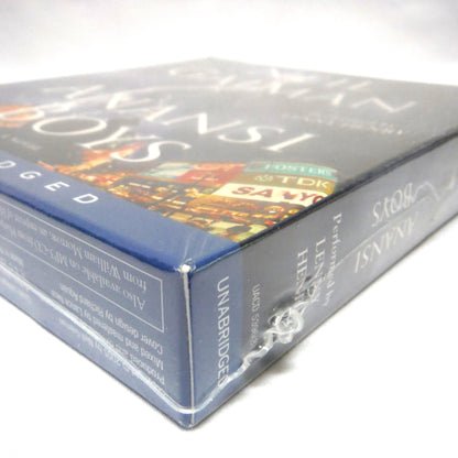 ANANSI BOYS, SET of 8 Compact Disks by Harper Audio: A Novel by Neil Gaiman, Audiobook performed  by Lenny Henry in 2005