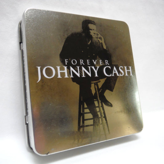 FOREVER JOHNNY CASH: The 3 CD's Tin Box Gift Pack, with Booklet and Bonus DVD The Pride Of Jesse Hallam
