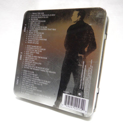FOREVER JOHNNY CASH: The 3 CD's Tin Box Gift Pack, with Booklet and Bonus DVD The Pride Of Jesse Hallam