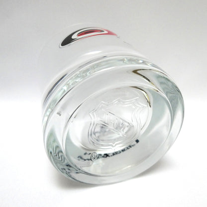 CROWN ROYAL WHISKEY ROCKS GLASS: Featuring The NHL Carolina Hurricanes