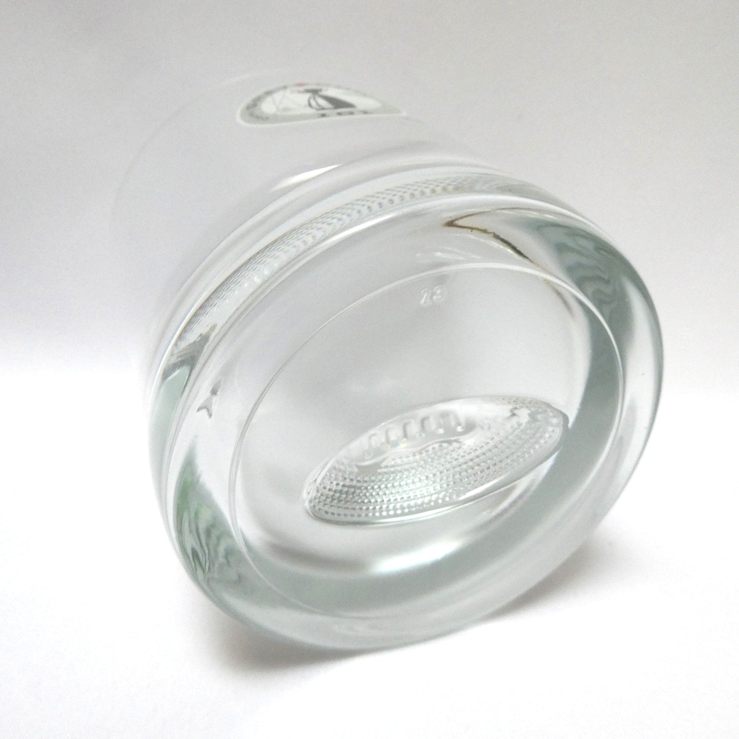 GIBSON'S FINEST CANADIAN WHISKY GLASS TUMBLER: Featuring the CFL Coupe Grey Cup 101 Logo