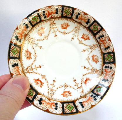 Vintage Phoenix Bone China Cup and Saucer Set: VERDUN by Thomas Forester & Sons, England