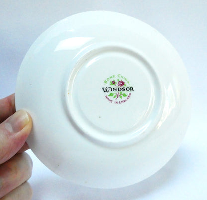Collectible 1967 Tea Cup & Matching Saucer: CANADA'S CENTENNIAL 1867-1967 by Windsor of England