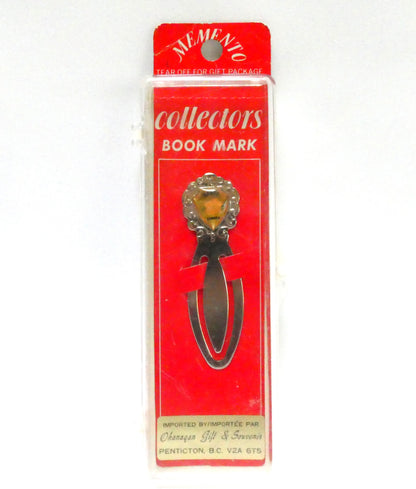 1950's COLLECTOR BOOK MARKER OF BANFF, CANADA, Imported from Taiwan by Okanagan Gift & Souvenir Shop in Penticton, BC