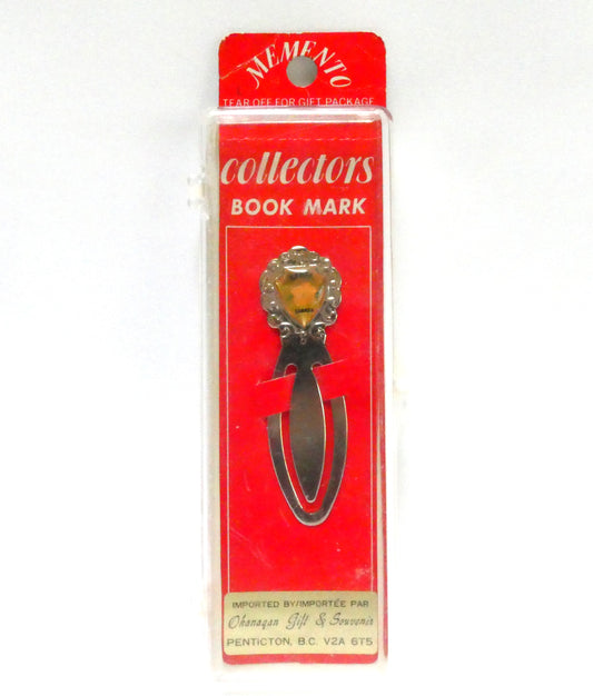 1950's COLLECTOR BOOK MARKER OF BANFF, CANADA, Imported from Taiwan by Okanagan Gift & Souvenir Shop in Penticton, BC