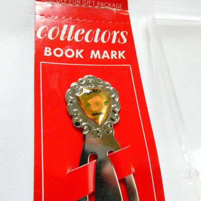 1950's COLLECTOR BOOK MARKER OF BANFF, CANADA, Imported from Taiwan by Okanagan Gift & Souvenir Shop in Penticton, BC