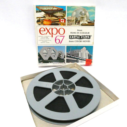 CANADIAN EXPO '67 Full-Colour Super 8mm Film Movie of the Montreal Quebec Events by Castle Films no. 9107