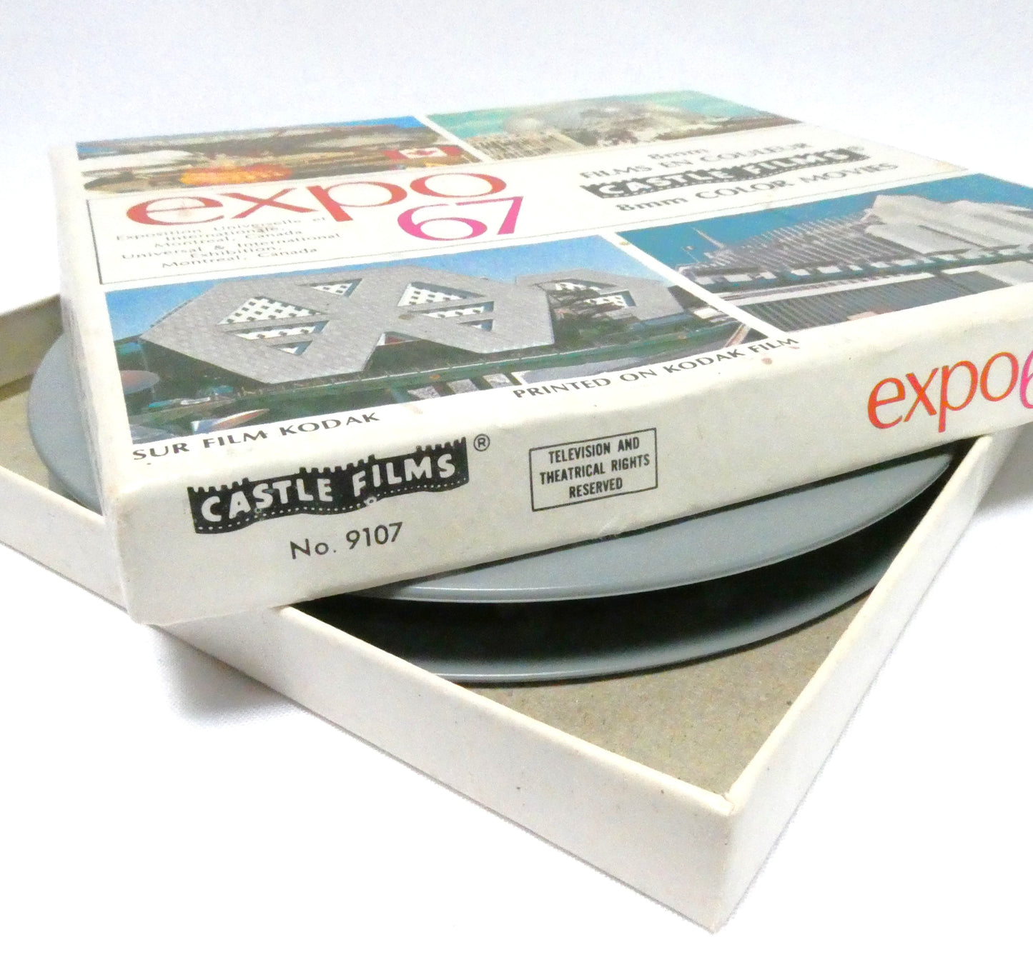CANADIAN EXPO '67 Full-Colour Super 8mm Film Movie of the Montreal Quebec Events by Castle Films no. 9107