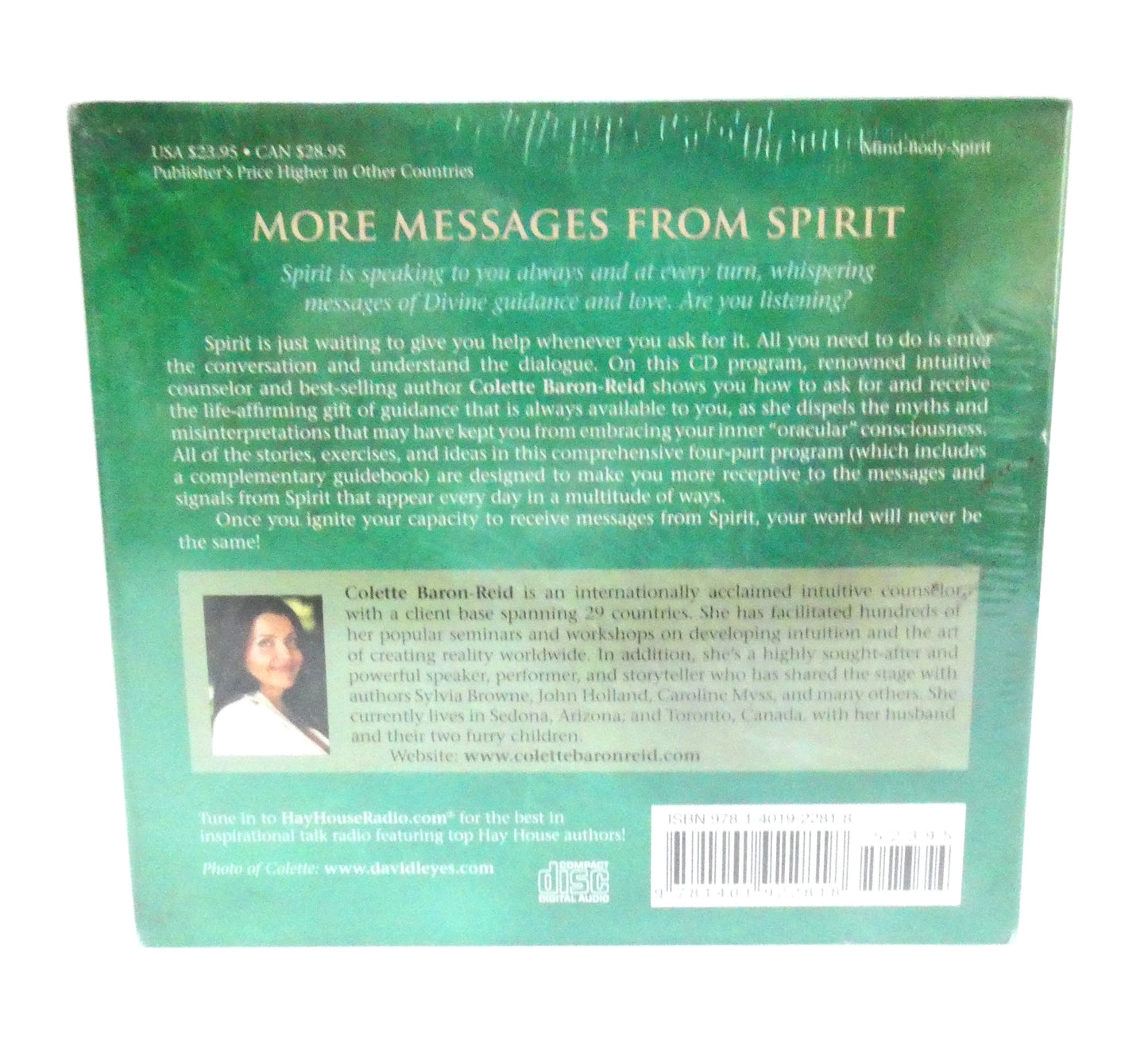 MORE MESSAGES FROM SPIRIT: Exploring Your Connection to Divine Guidance, a 4-CD Narrated Novel by Colette Baron-Reid