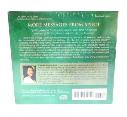 MORE MESSAGES FROM SPIRIT: Exploring Your Connection to Divine Guidance, a 4-CD Narrated Novel by Colette Baron-Reid