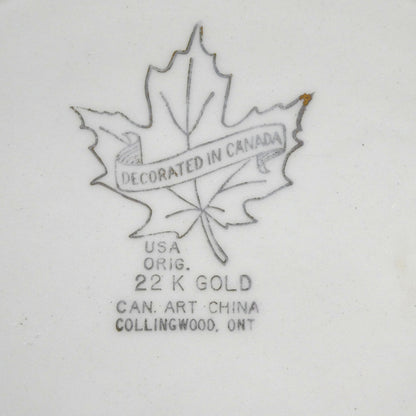 Vintage 1963 Souvenir Plate of Cumberland United Church, Grace Methodist-St. George's Presbyterian 75th Anniversary