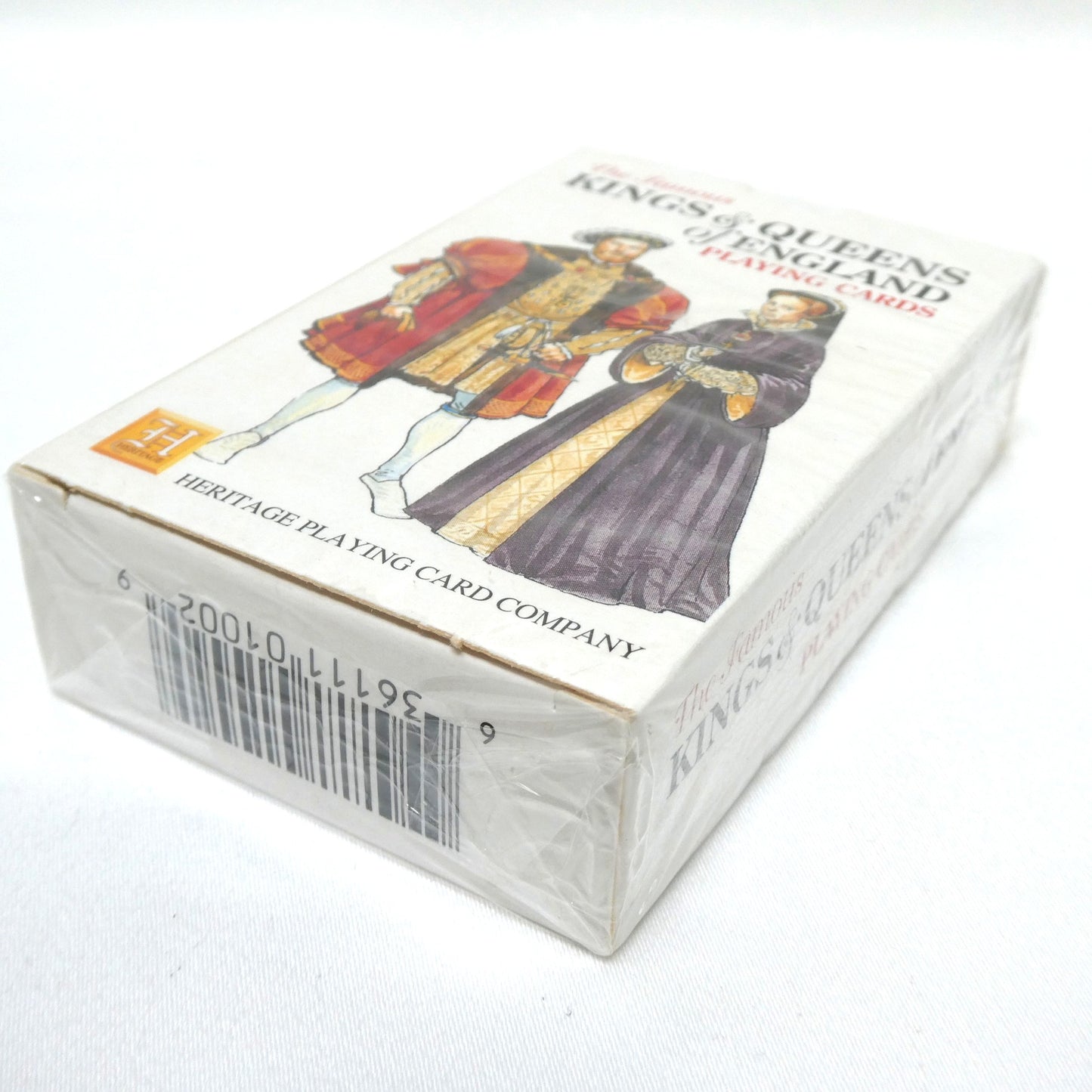 1992 DECK OF PLAYING CARDS, Vintage Kings and Queens of England: Brand New-Old Stock by The Heritage Playing Card Company of Belgium!