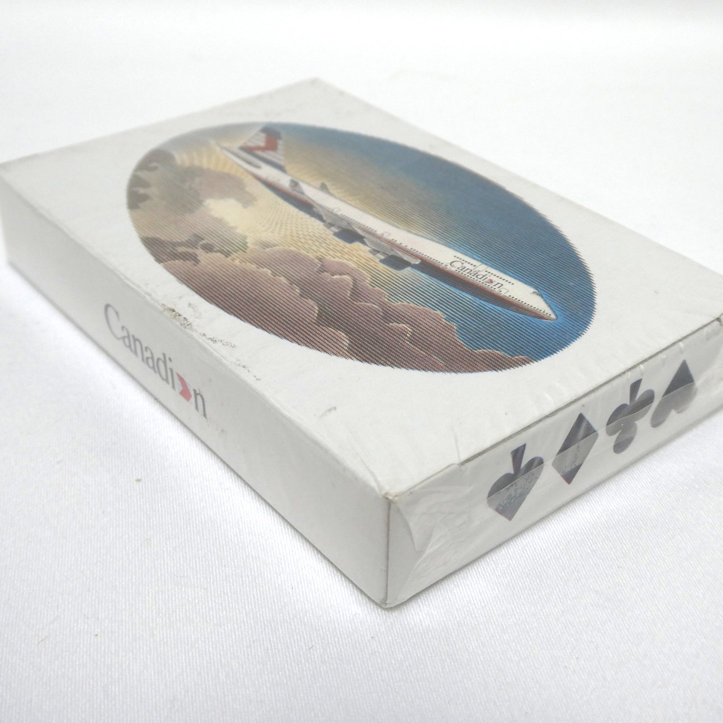 CANADIAN AIRLINES Vintage Deck of Playing Cards: Brand New-Old Stock!