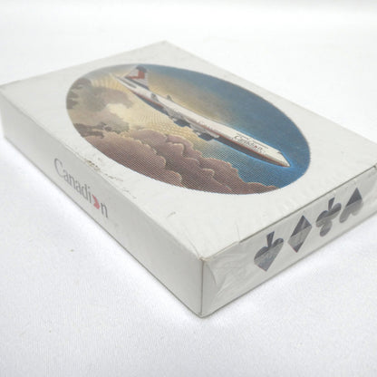 CANADIAN AIRLINES Vintage Deck of Playing Cards: Brand New-Old Stock!