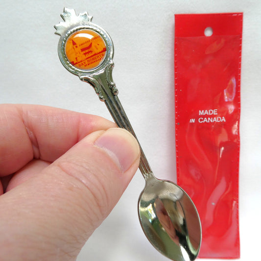 Vintage Collectible Souvenir Spoon: Bay Roberts Anglican Church of Newfoundland, Canada