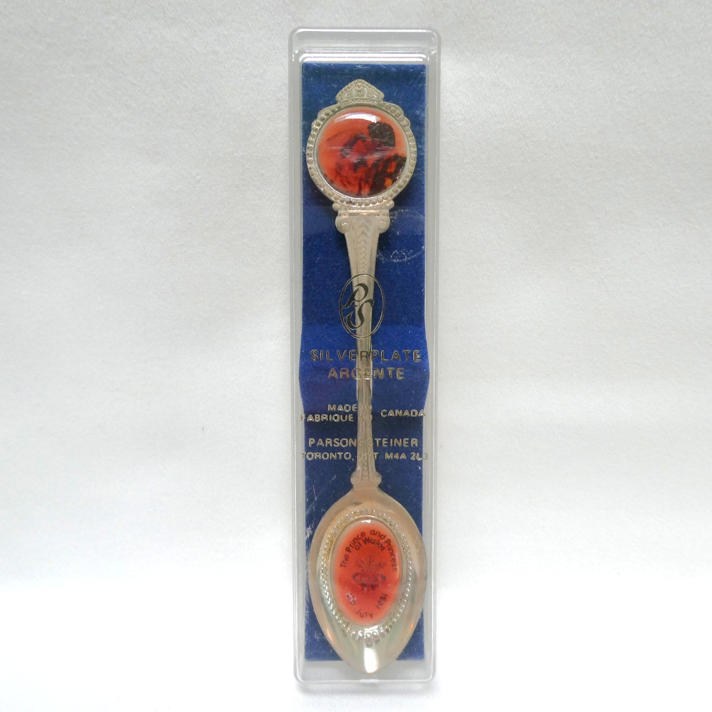 1981 Vintage Collectible Souvenir Spoon: Prince Charles of Wales and Princess Dianna Wedding Day