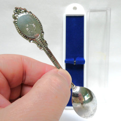 Vintage Collectible Souvenir Spoon in the Original Display Case: Entitled "GROWN UP 12"