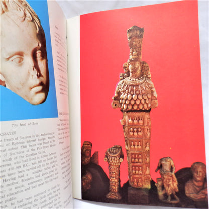 PHOTO TOURS OF EPHESUS, Turkey's Central Aegean Region, Guide Book with Pictures in Color, 1950's