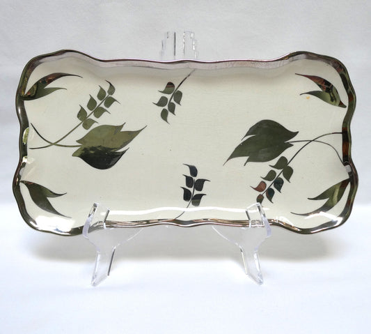 Sandland Silver Lusterware SMALL SERVING TRAY, by Sandland Ware of England