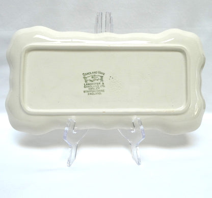 Sandland Silver Lusterware SMALL SERVING TRAY, by Sandland Ware of England