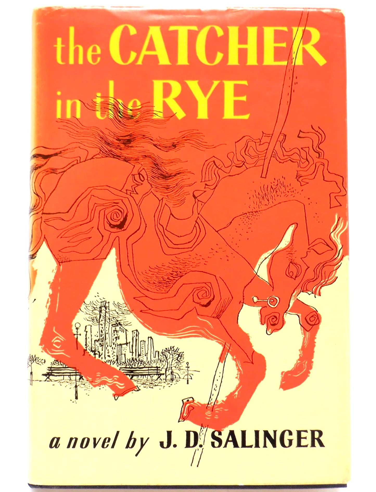 THE CATCHER IN THE RYE, A Novel by J.D. Salinger (Little, Brown & Company, Book Club Edition) 1951