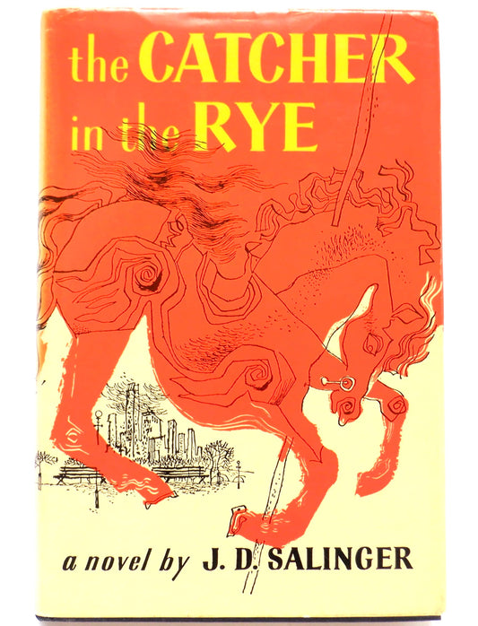THE CATCHER IN THE RYE, A Novel by J.D. Salinger (Little, Brown & Company, Book Club Edition) 1951