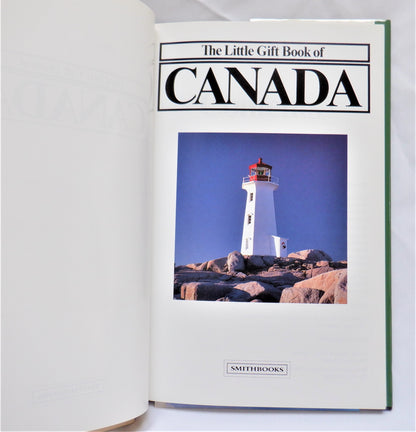 THE LITTLE GIFT BOOK OF CANADA, by Elaine Jones, 1992