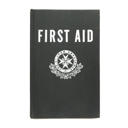 FIRST AID GUIDE, Hardcover Handbook by St. John's Ambulance, 1970