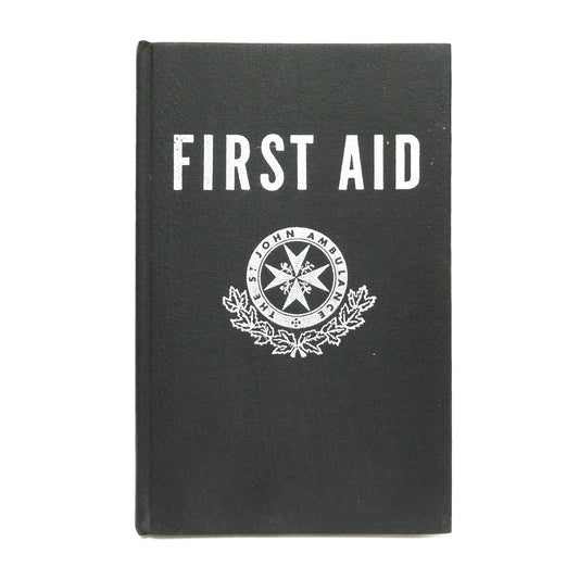 FIRST AID GUIDE, Hardcover Handbook by St. John's Ambulance, 1970
