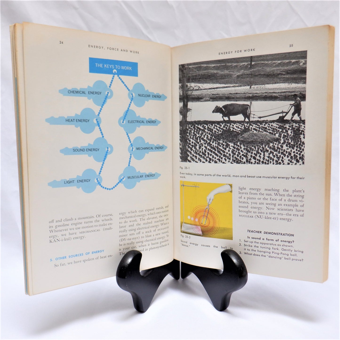 PATHWAYS IN SCIENCE STUDY MANUALS: Volume #1 The Forces of Nature 1968, and Volume #2 Matter and Energy 1969