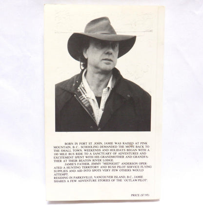 OUTLAW PILOT Volume I, TRUE ADVENTURES of Jimmy "Midnight" Anderson, written by J.F. Anderson (1993 1st Ed.)