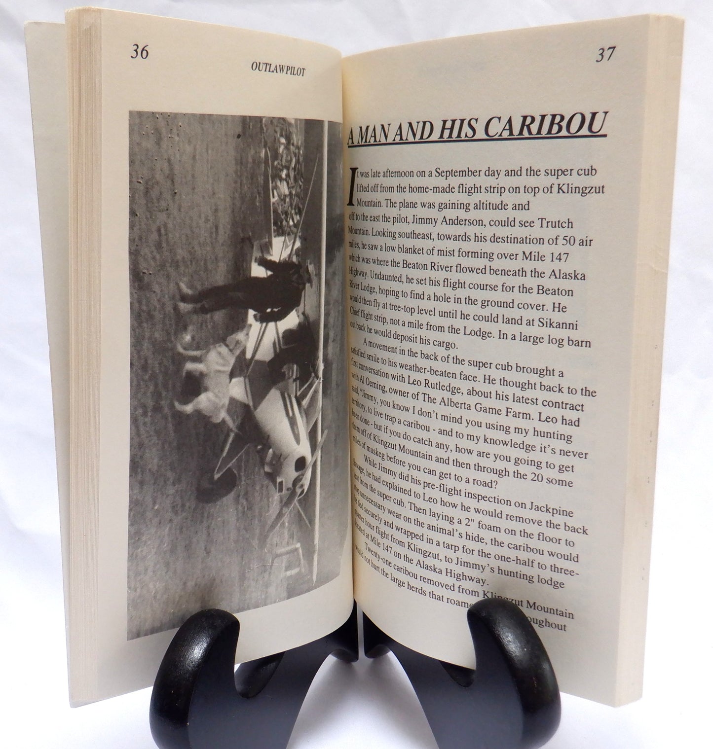 OUTLAW PILOT Volume I, TRUE ADVENTURES of Jimmy "Midnight" Anderson, written by J.F. Anderson (1993 1st Ed.)