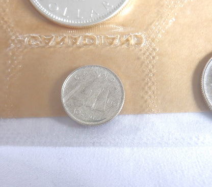 1964 PURE SILVER PROOF 6-COIN SET: 100th Anniversary of the Charlottetown and Quebec City Pre-Confederation Meetings