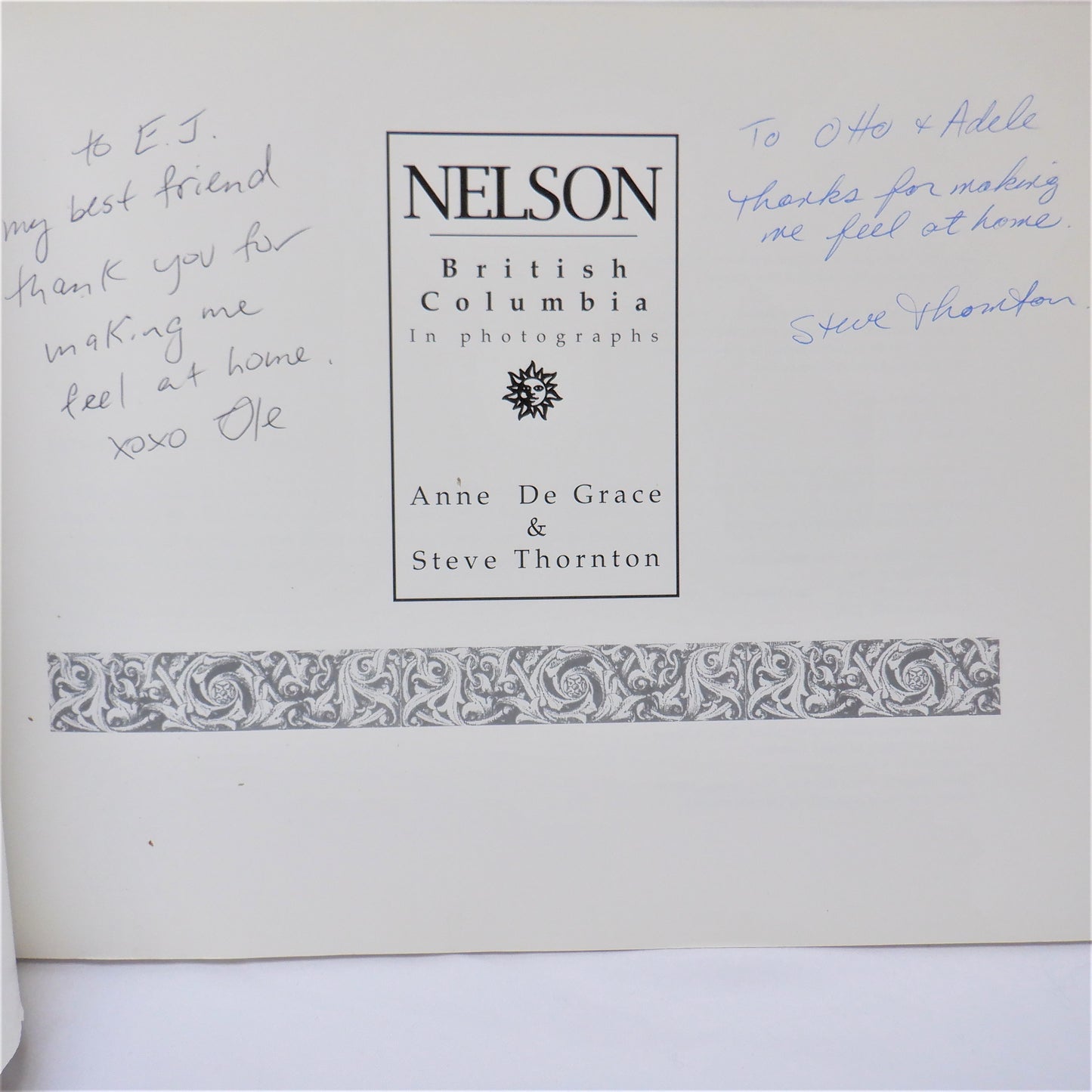 NELSON British Columbia, IN PHOTOGRAPHS (1st Ed. SIGNED)