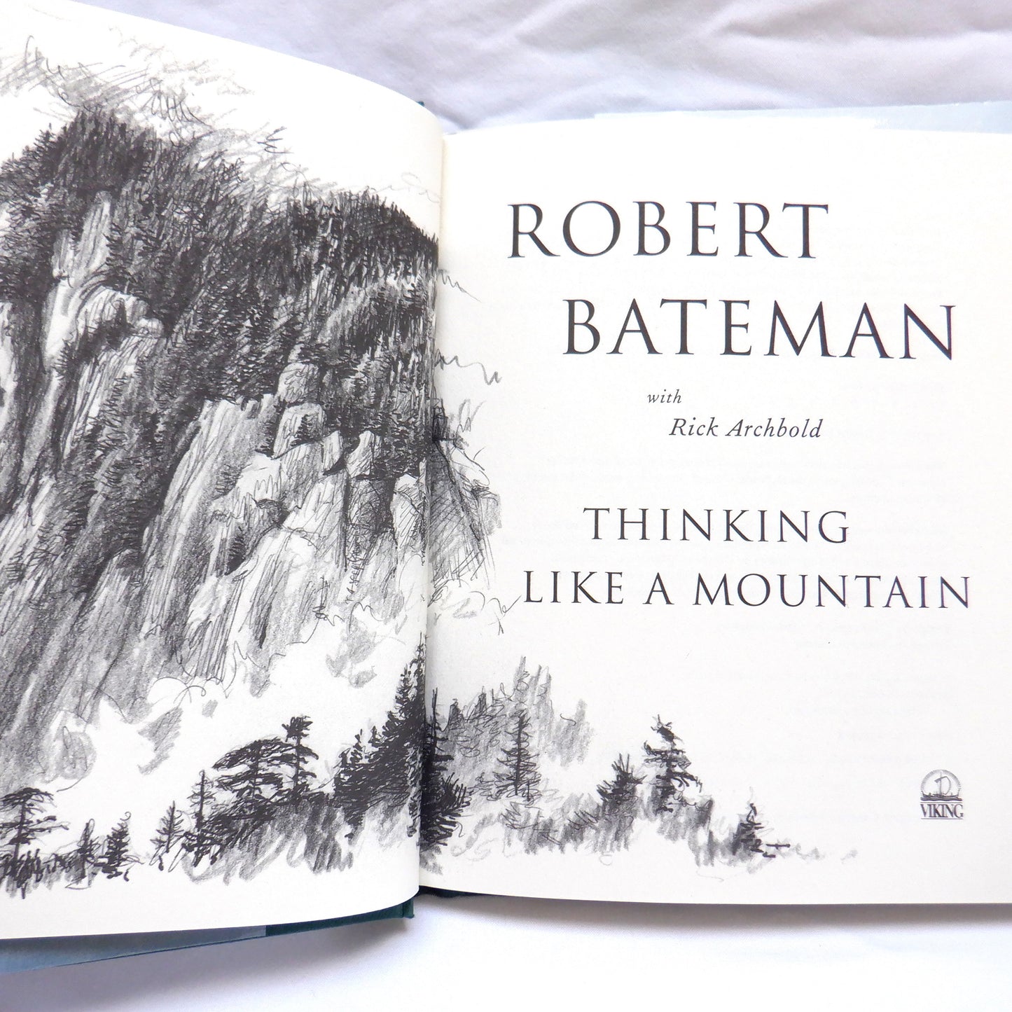 THINKING LIKE A MOUNTAIN, A 70th Birthday Celebration by Robert Bateman (2000 1st Ed.)