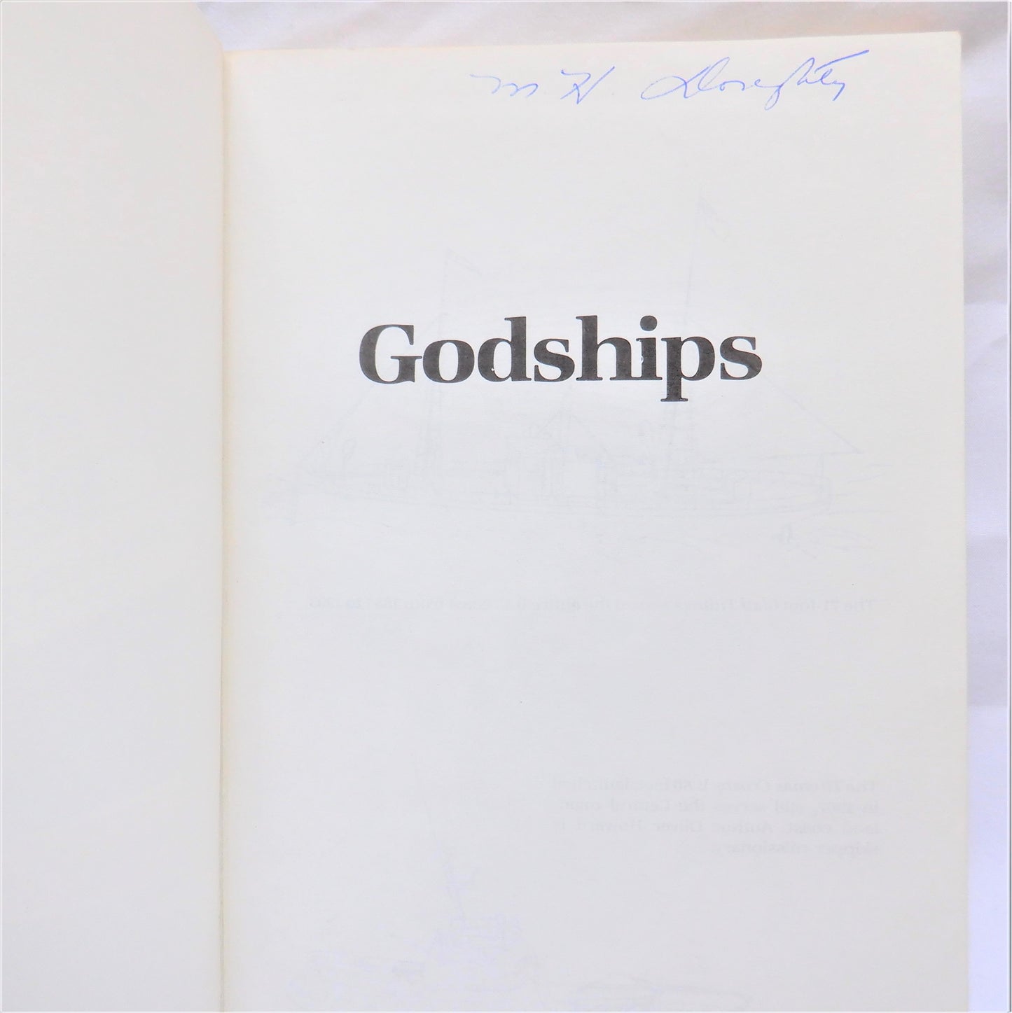 GODSHIPS: Little Ships Carry the Gospel up the BC Coast, by Oliver R. Howard (1st Ed. SIGNED)