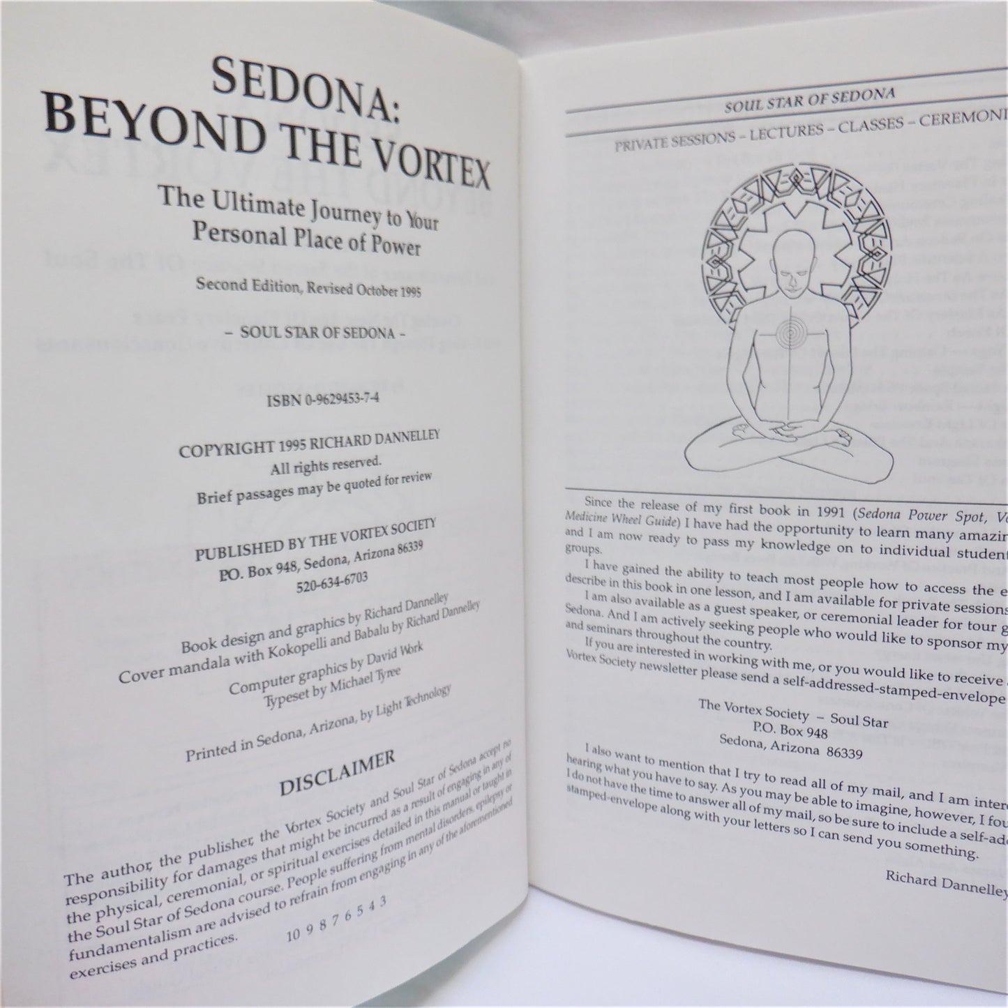 SEDONA: BEYOND THE VORTEX, Activating the Planetary Ascension by Richard Dannelley, 1995