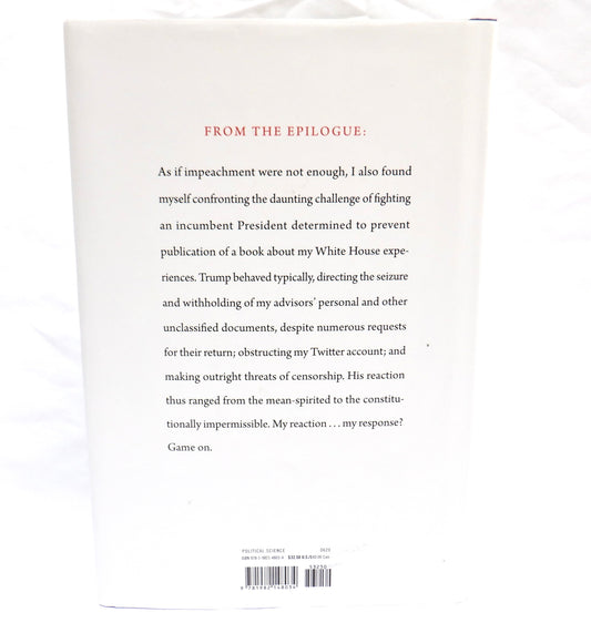 THE ROOM WHERE IT HAPPENED, A White House Memoir by John Bolton (2020 1st Ed.)