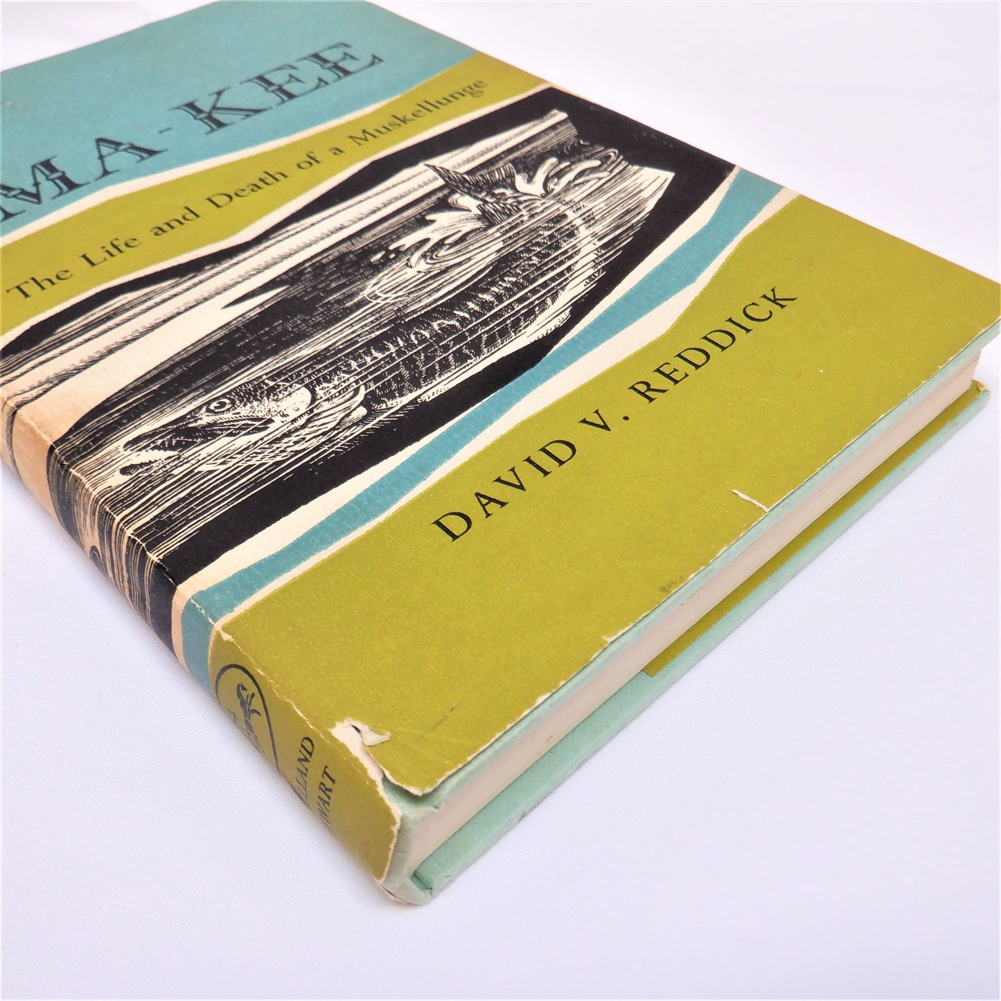 MA-KEE, The Life and Death of a Muskellunge, by David V. Reddick (1962 1st Ed.)