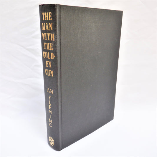 THE MAN WITH THE GOLDEN GUN, The Last James Bond Novel by Ian Fleming (1963 1st Ed.)